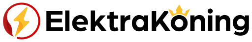 Het logo van Elektra Koning, uw elektricien voor in Katwijk